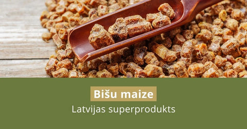 Naturetty blogs: 100% dabisks Latvijas super-produkts bišu maize veselībai